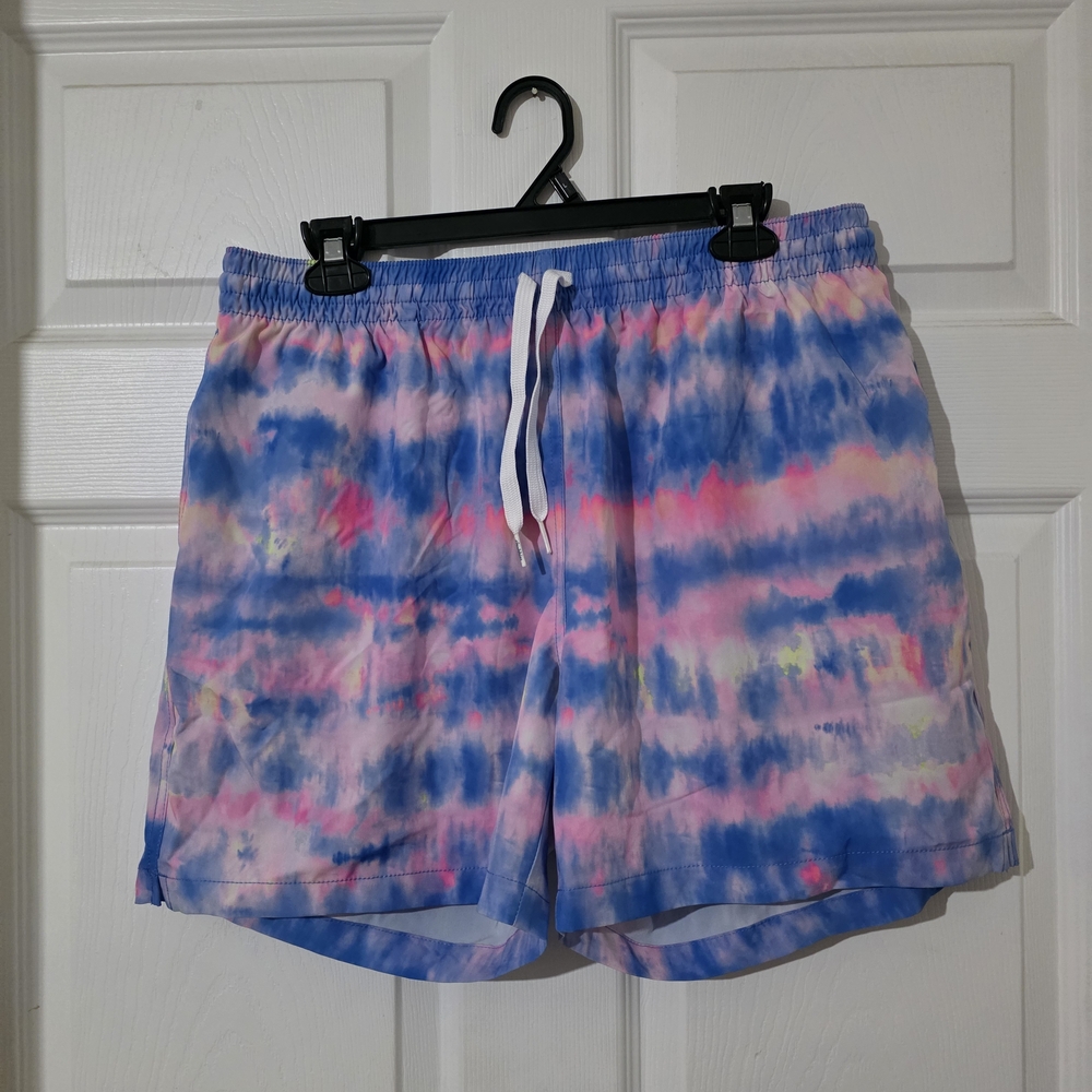 Chubbies Blue and Pink Swim Shorts